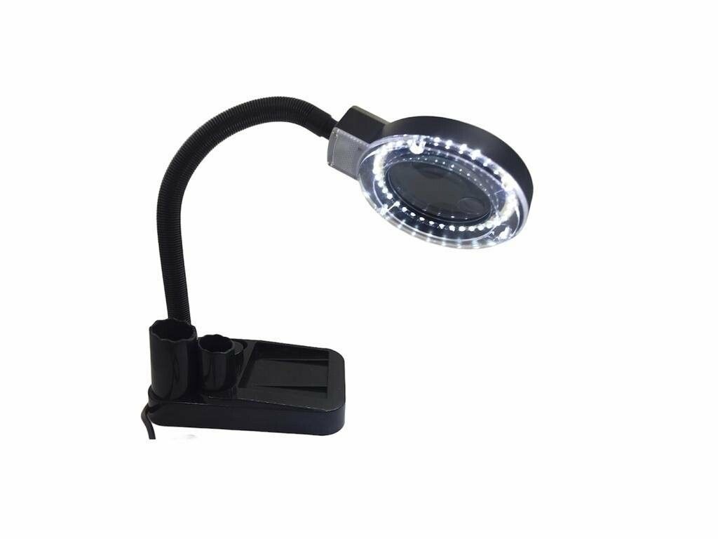 LAMPARA LED CON LUPA Y BRAZO FLEXIBLE YAXUN (YX138A)