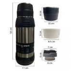 TERMO STANLEY (REPLICA) ACERO INOXIDABLE  2L CON MANIJA MATE/CAFE/TE