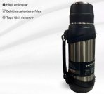 TERMO STANLEY (REPLICA) ACERO INOXIDABLE  2L CON MANIJA MATE/CAFE/TE - Imagen 2