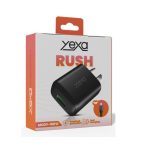 CARGADOR YEXA RUSH 220V 4.8A 1 USB + CABLE V8