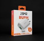 CARGADOR YEXA RUSH 220V 4.8A 1 USB + CABLE TIPO C