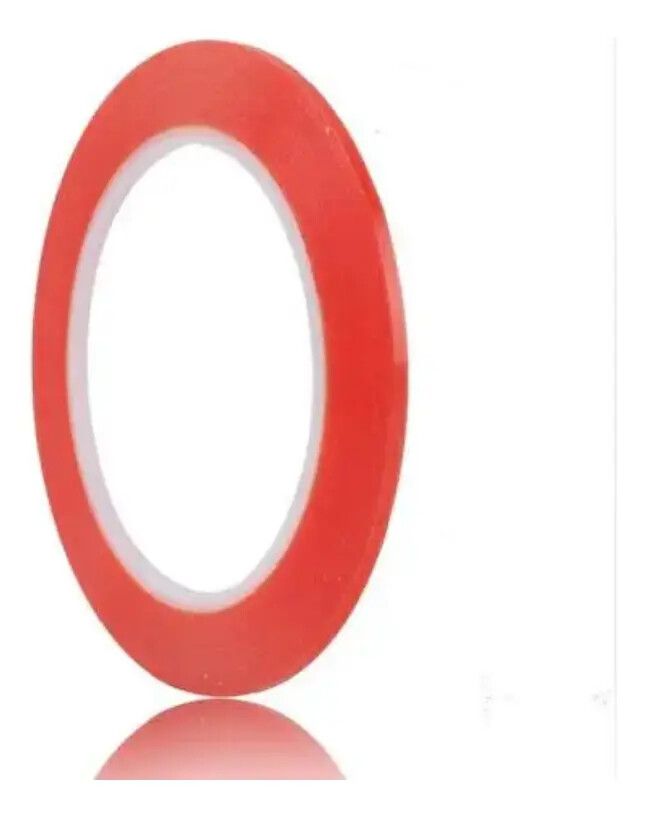CINTA DOBLE FAZ ROJA 3MM CINTA DOBLE FAZ ROJA 3MM - Imagen 1